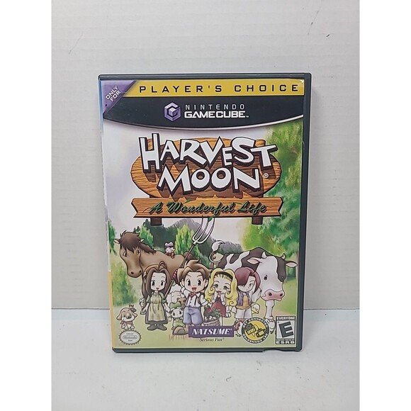 Harvest Moon: A Wonderful Life (Nintendo GameCube, 2004) -Used no manual - Picture 1 of 4